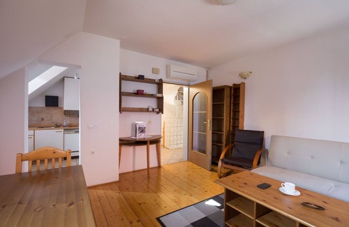 Ljubljana City Centre Apartment | Žabjak Tour As/Spacious duplex 2BR, 90sqm, old town, free AC in every room