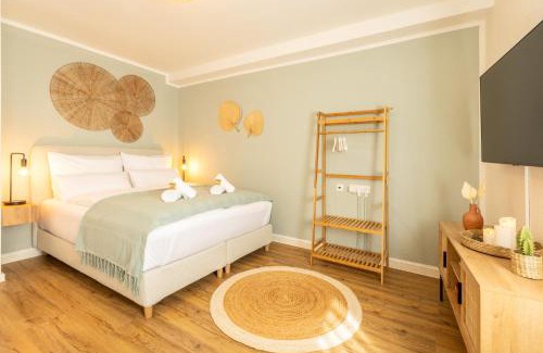 Old Town Apartment | Zentral Boxspringbetten Garage Rhein