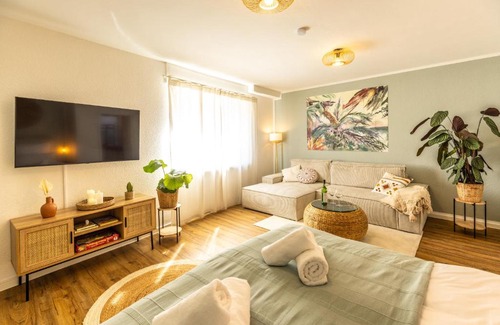 Old Town Apartment | Zentral Boxspringbetten Garage Rhein