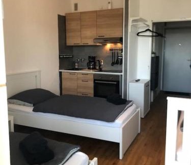 Kleinmunchen Apartment | Zentrales Studio-Apartment in Linz, Arbeiter-hit