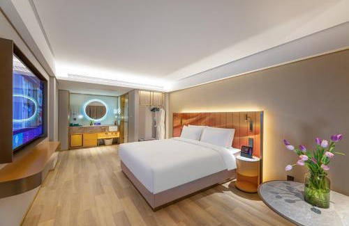Zhangjiagang Hotel | Zhangjiagang Pedestrian Street Manxin Hotel