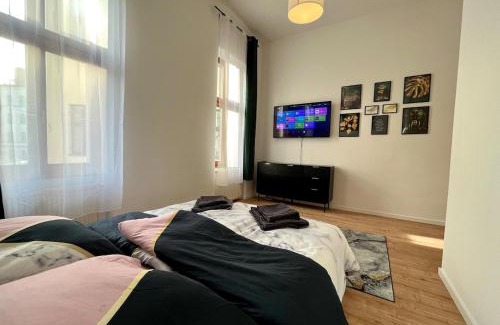 Zentrum-West Apartment | Zu Fuß ins Zentrum, nahe Arena