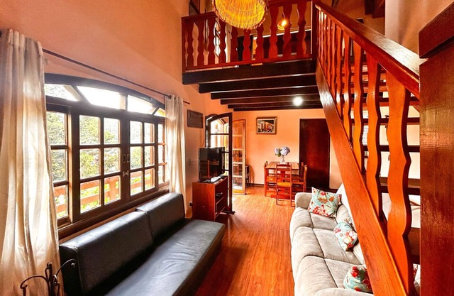 Ótima casa com Wi-Fi e lazer em Monte Verde/MG