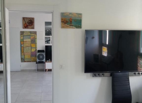 Квартира с высокими потолками.