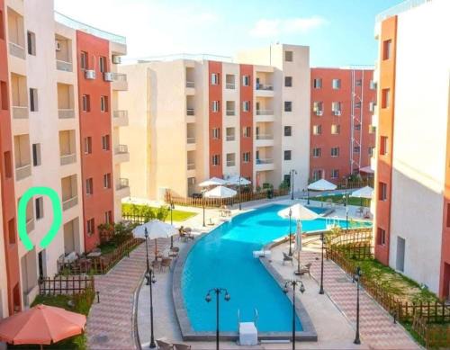 وحدة للإيجار في إحدى قرى الساحل الشمالي المميزة