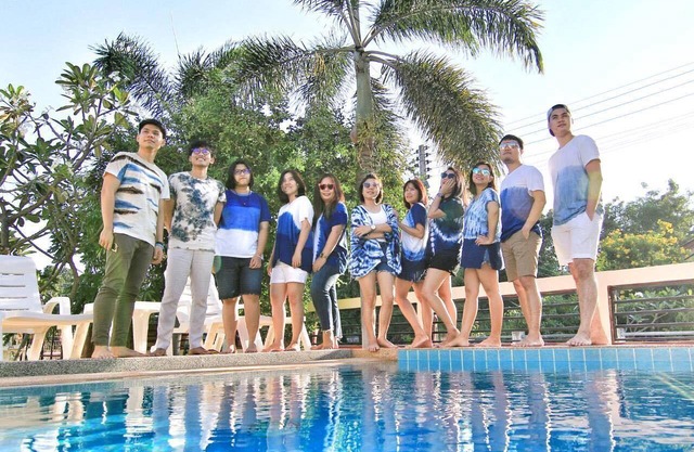 บ้านพักพลูวิลล่าใจกลางเมืองหัวหิน บรรยากาศธรรมชาติ