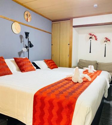 大阪民宿梅田淀川花b套