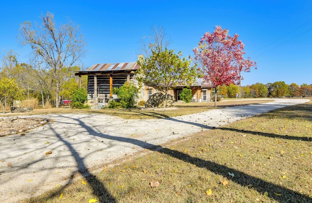 1/2-Mi to Lake: Cabin on 43 Acres in Shell Knob!