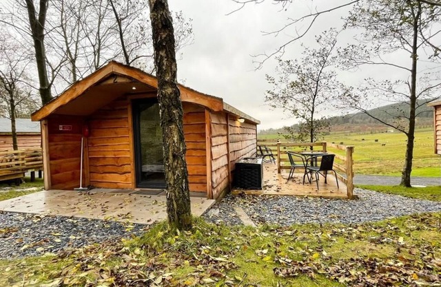 1 Bedroom Log Cabin in Parc Pen y Bryn Sleep 2/3