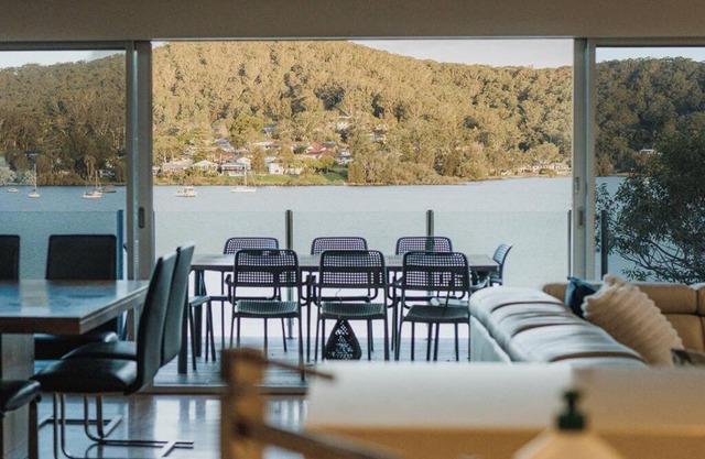 11 East Gosford Luxury Waterfront House with Private Wharf