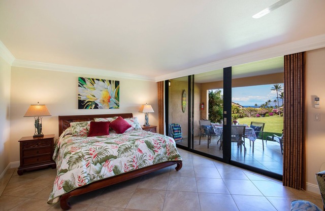 16B; Ocean View, Quiet Beachfront King Studio in Luxurious Wailea Ekahi Resort