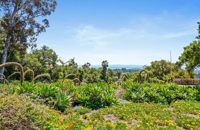 1936 Spanish Hacienda, hilltop with sweeping ocean and mountain views.