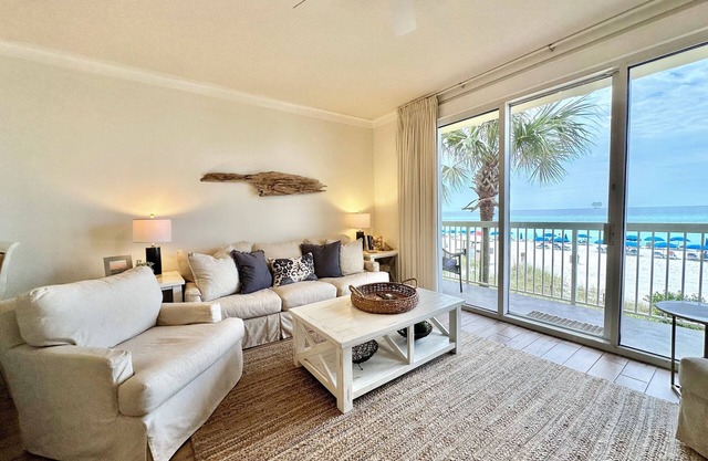 1st Floor! CELADON BEACH ~$1190 Sept 6-13 ~2 Private Parking Spaces~FREE Beach Chair Service!