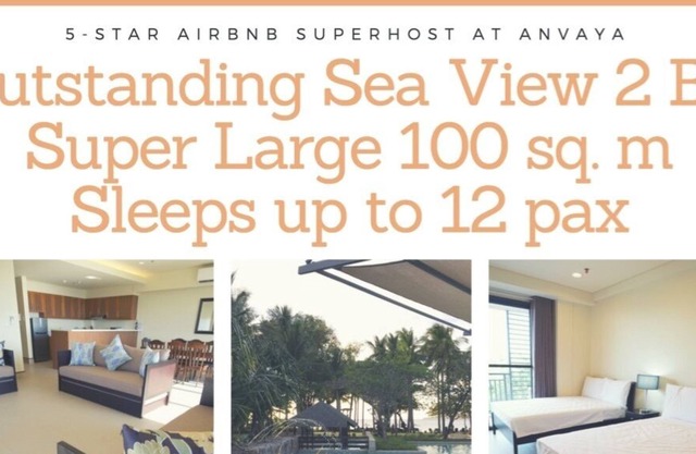 2 BR / 2 BA Sea View Condo