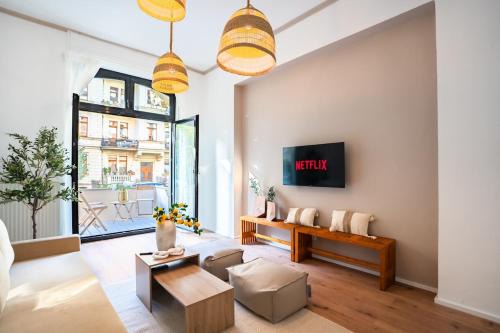 2 BR Apartment - TERRASSE - WIFI - KAFFEE - ZENTRAL - RUHIG - BUSINESS