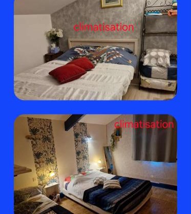 2 CHAMBRES chez nous Sorties A62 6 ou 6 1