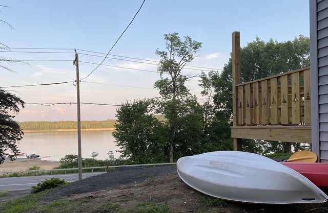 2 kitchens- 2 bathrooms- 3 bedrooms total-Waterfront located on Hinckley Lake.