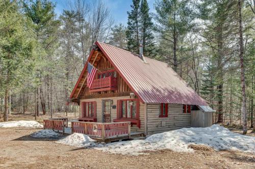 2 Mi to Ossipee Lake Forest-View Sanctuary!
