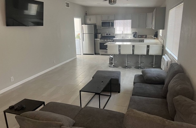 3 bedroom 1 bath house washer & dryer in unit ac tvnNewly renovated furnished