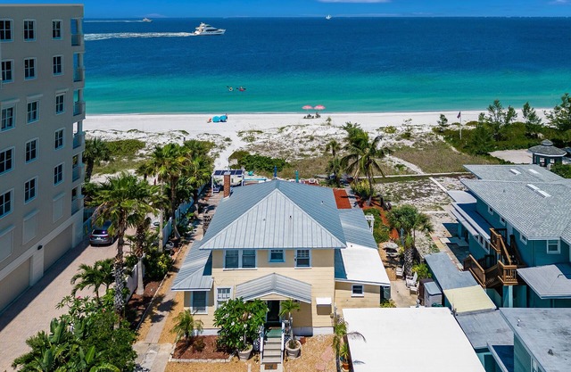 3 bedroom suite in Grandma's island beach house from summer of 1925