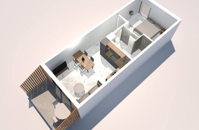 3 Muskateller, 43qm, Balkon, 1 Schlafzimmer, Max. 2 Personen