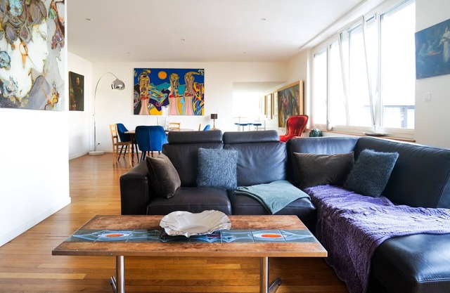 4-bed loft flat, station area - Angers