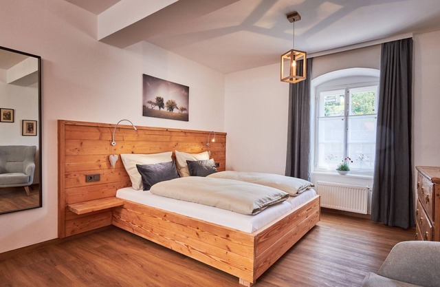 47m2 apartment on the ground floor, 2 rooms + bathroom/WC, 1 to 4 persons