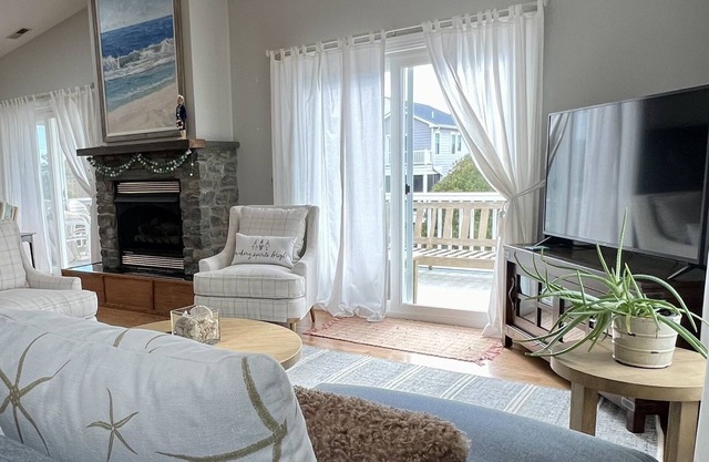 5-bedroom canal-front home, with short walk to beautiful South Bethany Beach.
