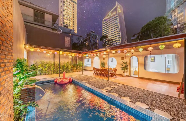 5min Walk MyKhe/New Private villa/Free Pickup/BBQ