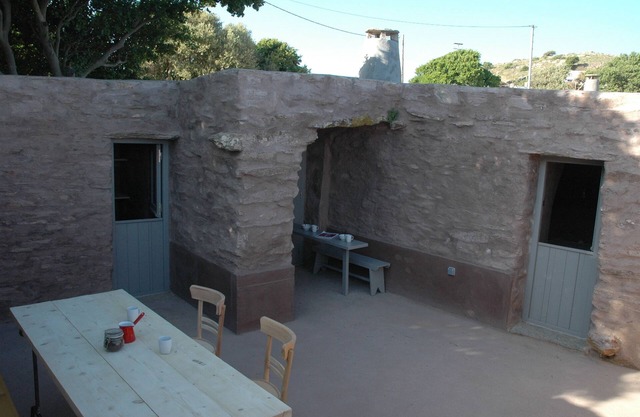 A CYCLADIC STONE HUT IN KEA, GREECE
