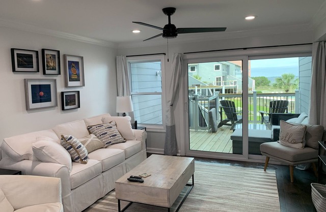 A Few Steps Away From the Sand and Water