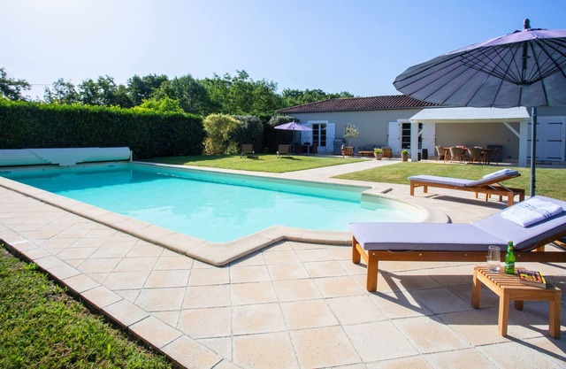 A beautiful gite in southern France with stylish decor and manicured grounds