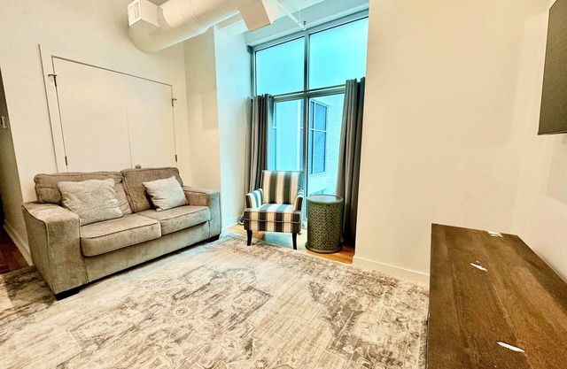 A historic 1,000 square foot Atrium loft in the heart of the Old Market