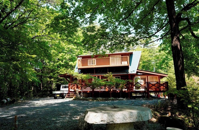 A log cabin in Kiryu City Gunma Prefecture avail/Kiryu Gunma
