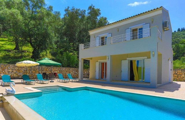 A modern property with pool close to Ag. Stephanos