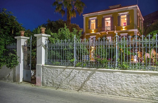 A neoclassical gem in the heart of a greek fisherman village.