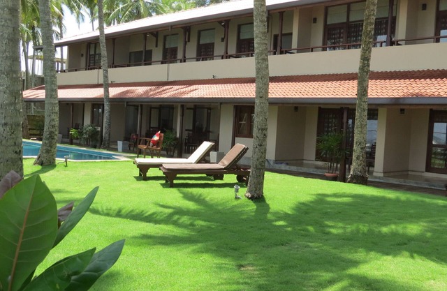 A private villa on the Beach