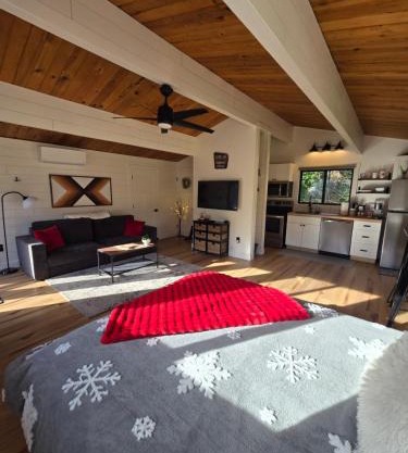 A Restful Studio Near a Creek and Forest - Pet Friendly