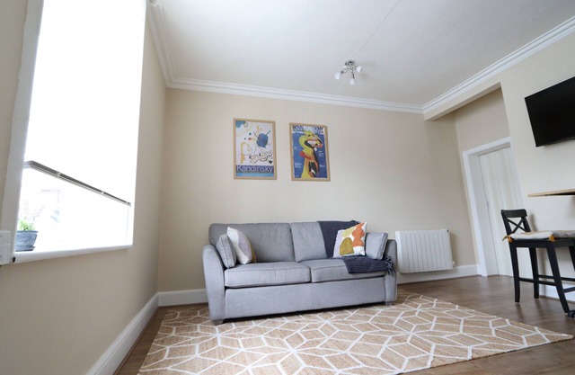 A studio apartment in a 200-year old listed building in historic Stourport