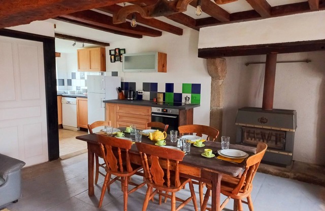 A tastefully renovated farmhouse in the tranquil la Creuse department of France.