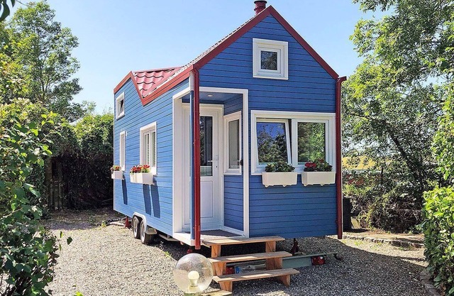 A true tiny house on wheels – perfect for holiday and temporary living