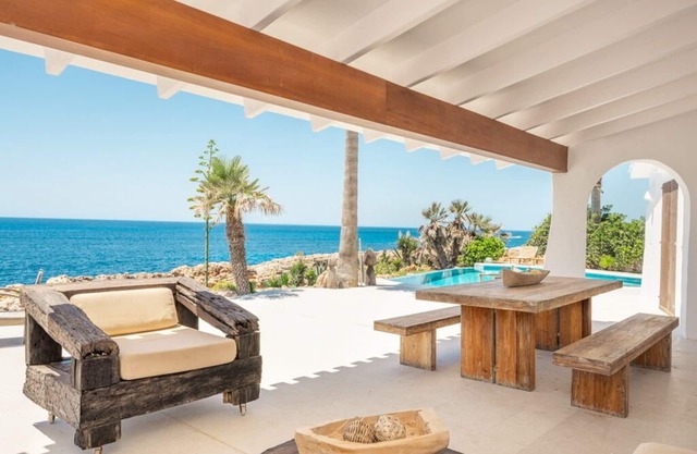 A villa right on the coast in Cap D'en Font, Menorca
