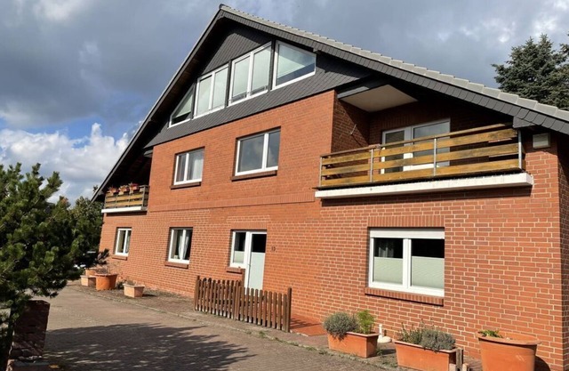 Above the roofs of Pinnow