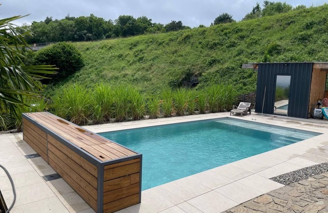 Accommodation with pool and view