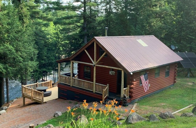 Adirondack/Oswegatchie Riverfront Cabin