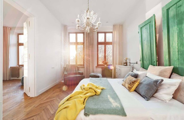 Admire sunsets in a unique apartment