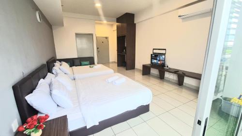 Aeropod [5B]/Near Airport/2 Queen Bed/Netflix/Free Parking