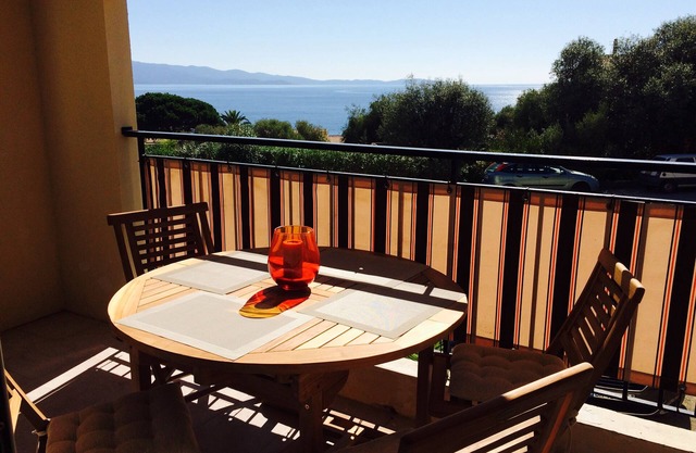 Ajaccio Route des Sanguinaires Sea view sleeps 6