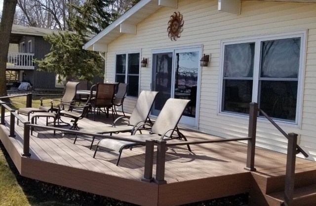 Alexandria area lake home is ready for summer or winter adventure. n