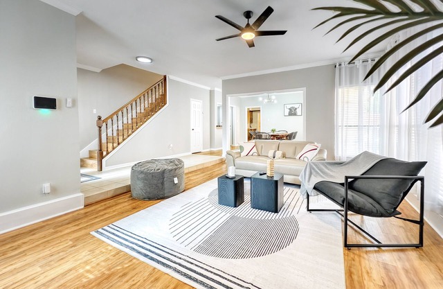 "All furnishExceptional 3-Bedroom, Immerse Yourself in Comfort."n